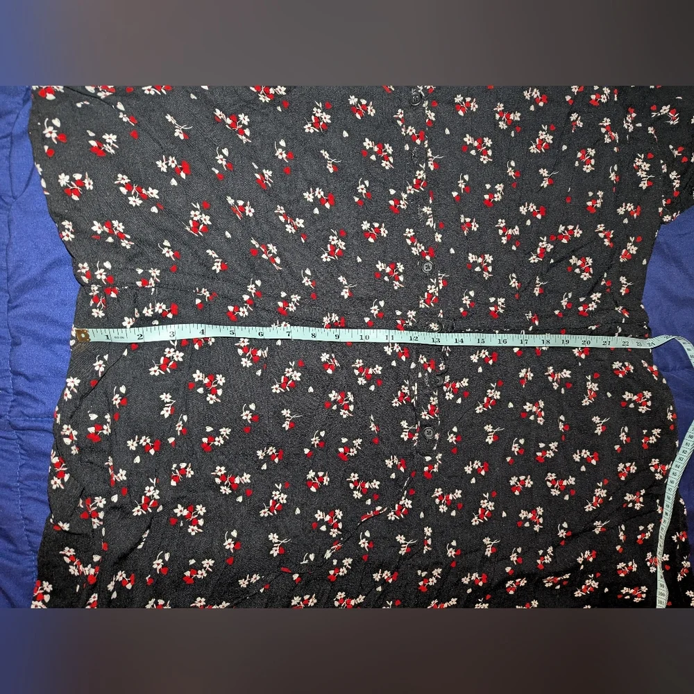 Torrid Floral Shorts Romper 4x/26 - Picture 8 of 15